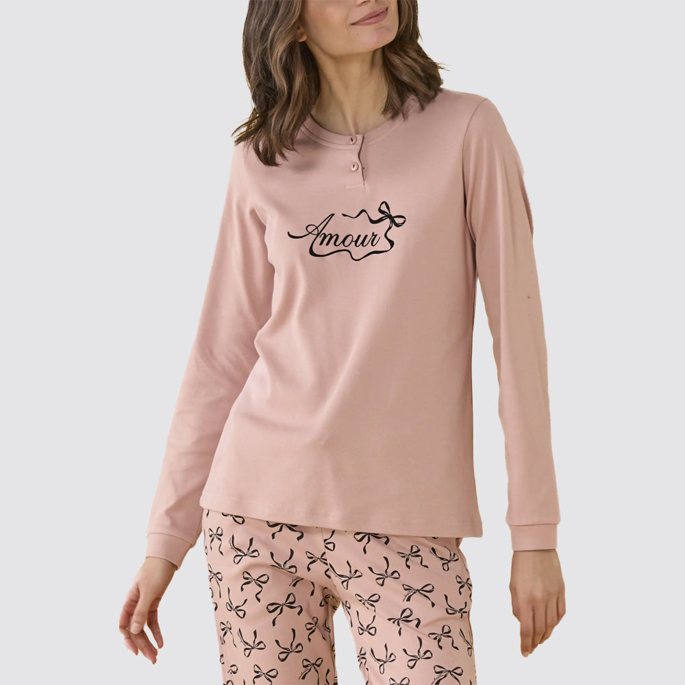 Pigiama donna noidÌnotte in caldo cotone