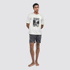 Pigiama uomo cotone t-shirt e shorts