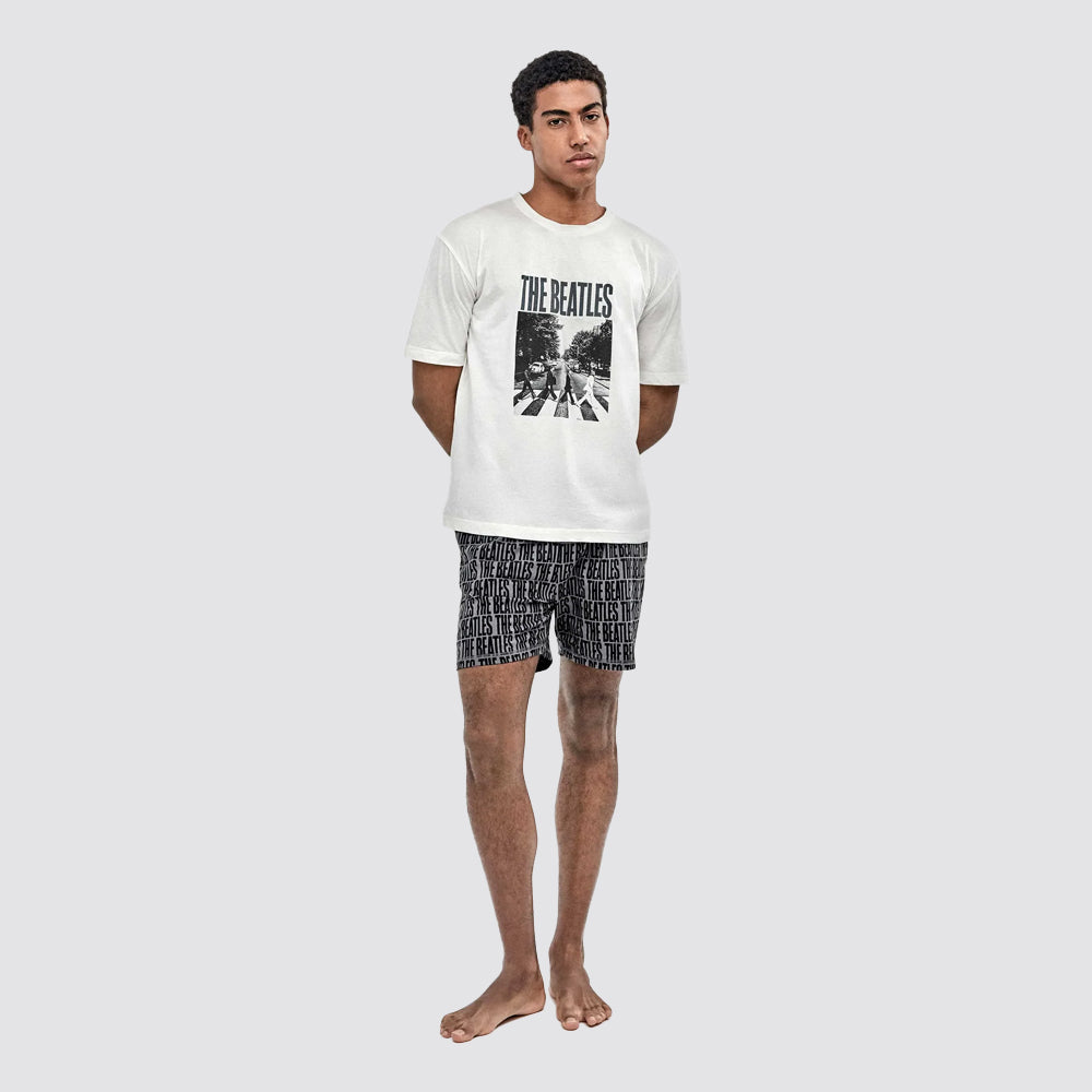Pigiama uomo cotone t-shirt e shorts