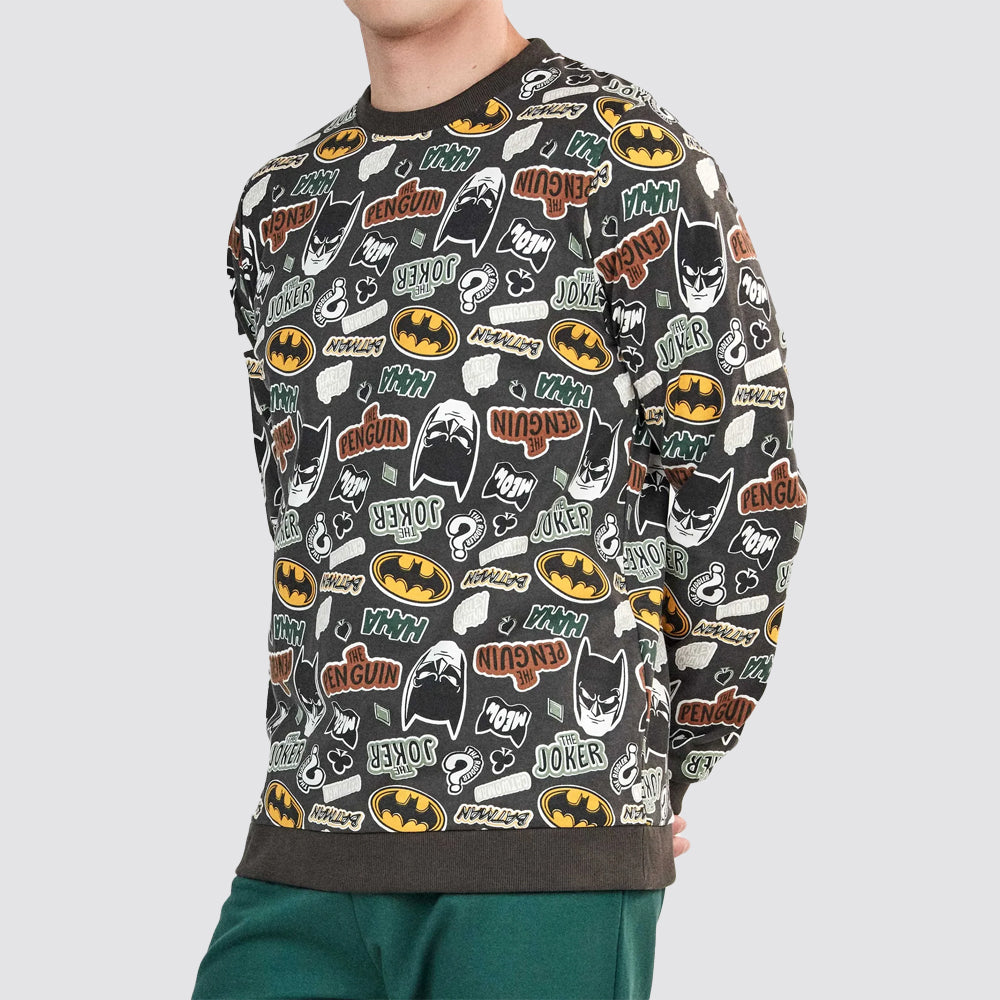 Pigiama uomo gisela batman in cotone