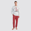 Pigiama uomo gisela snoopy caldo in interlock