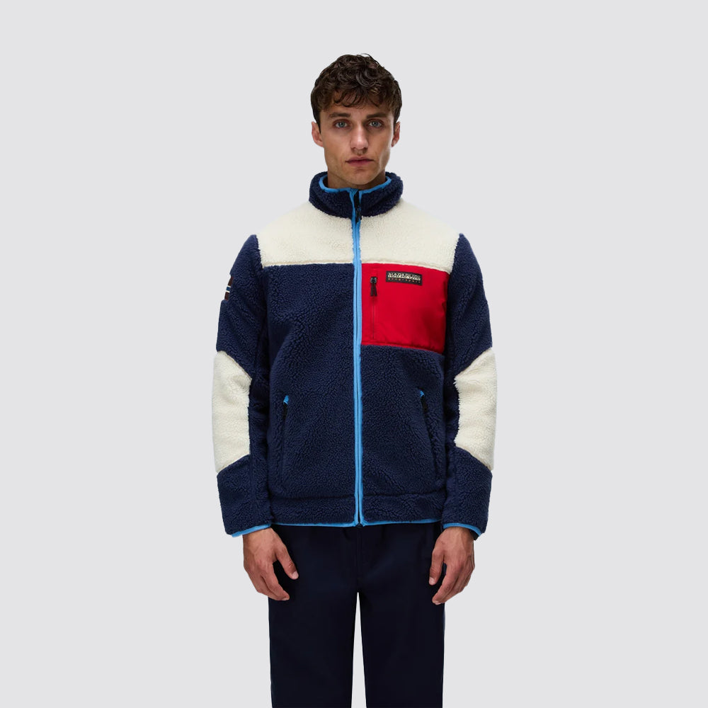 Pile full zip yupik uomo napapijri