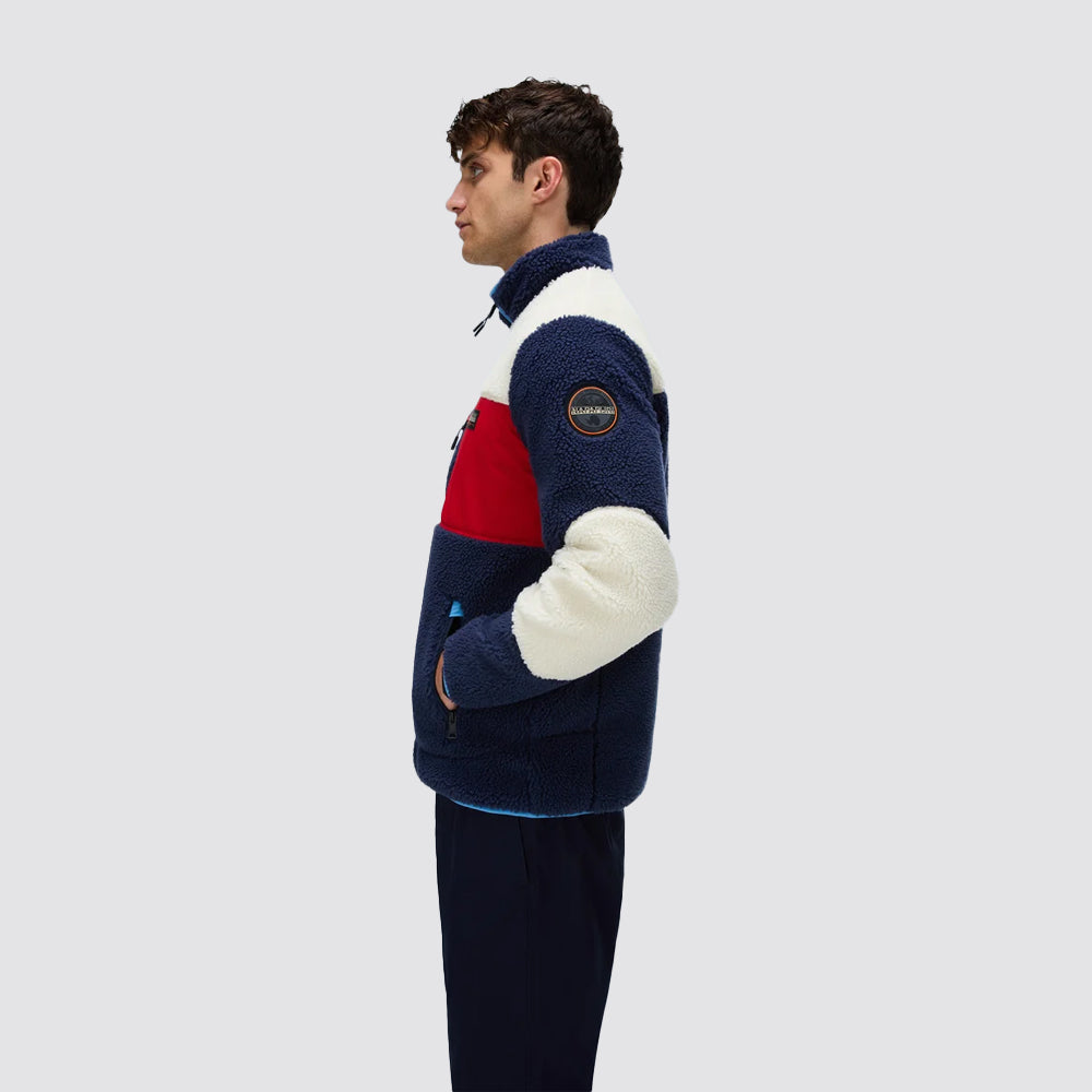 Pile full zip yupik uomo napapijri