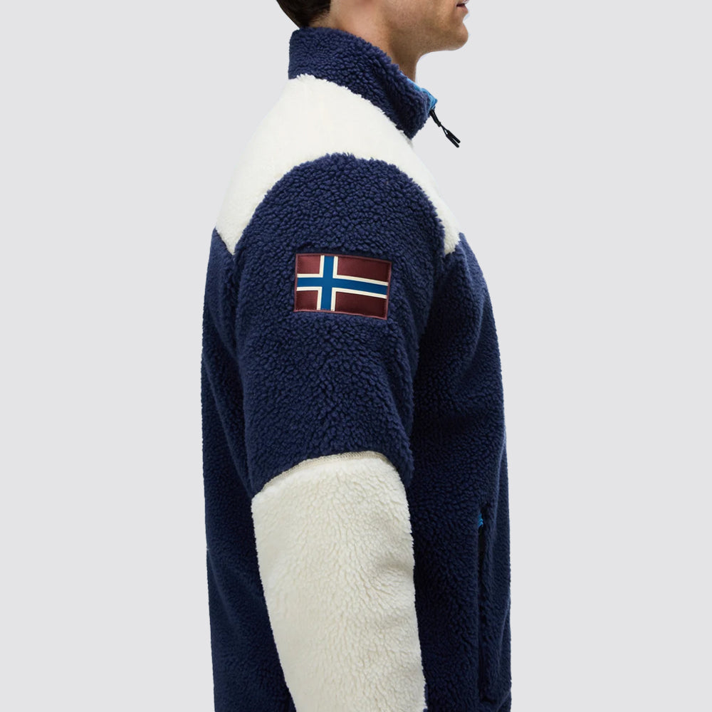 Pile full zip yupik uomo napapijri