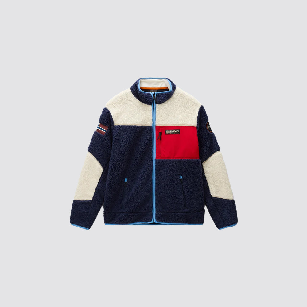 Pile full zip yupik uomo napapijri