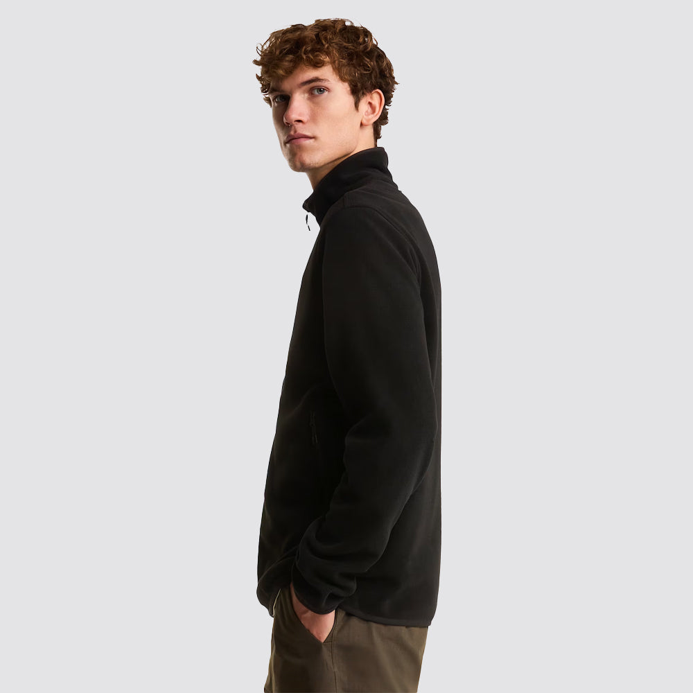 Pile uomo the north face glacier full zip nero