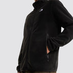 Pile uomo the north face glacier full zip nero