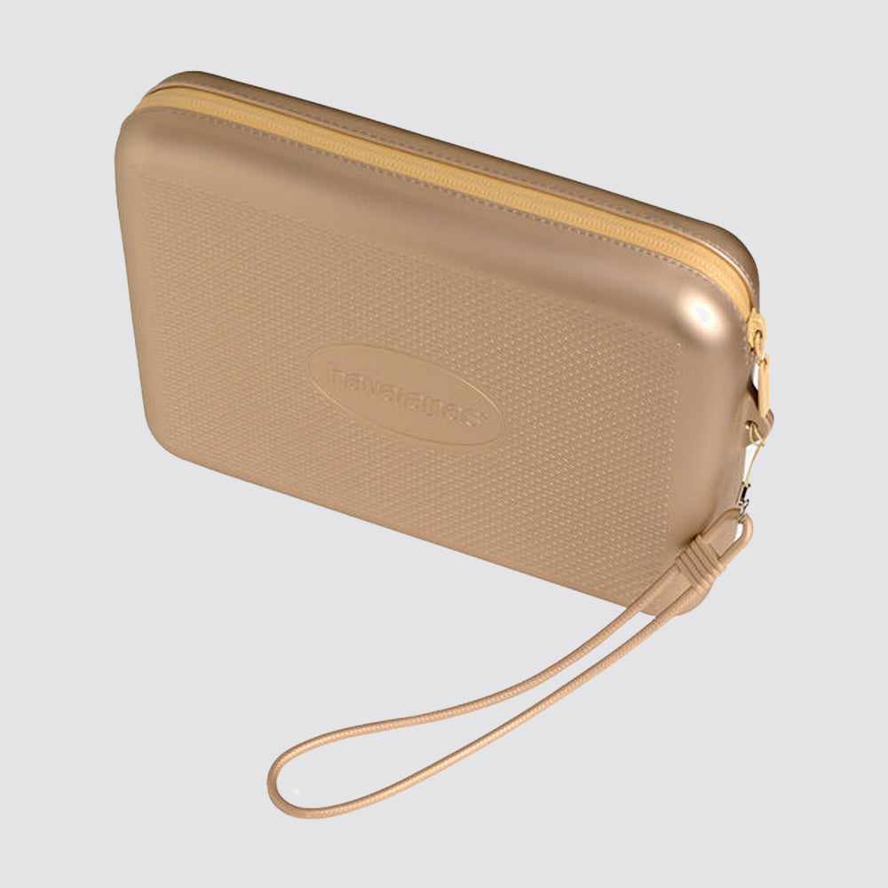 Pochette beach necessaire metallic havaianas