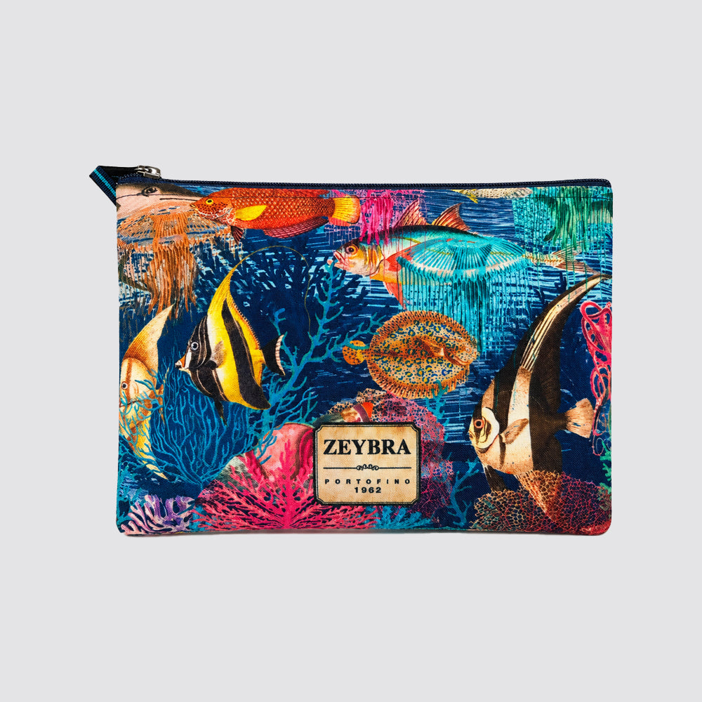 Pochette pesci tropicali