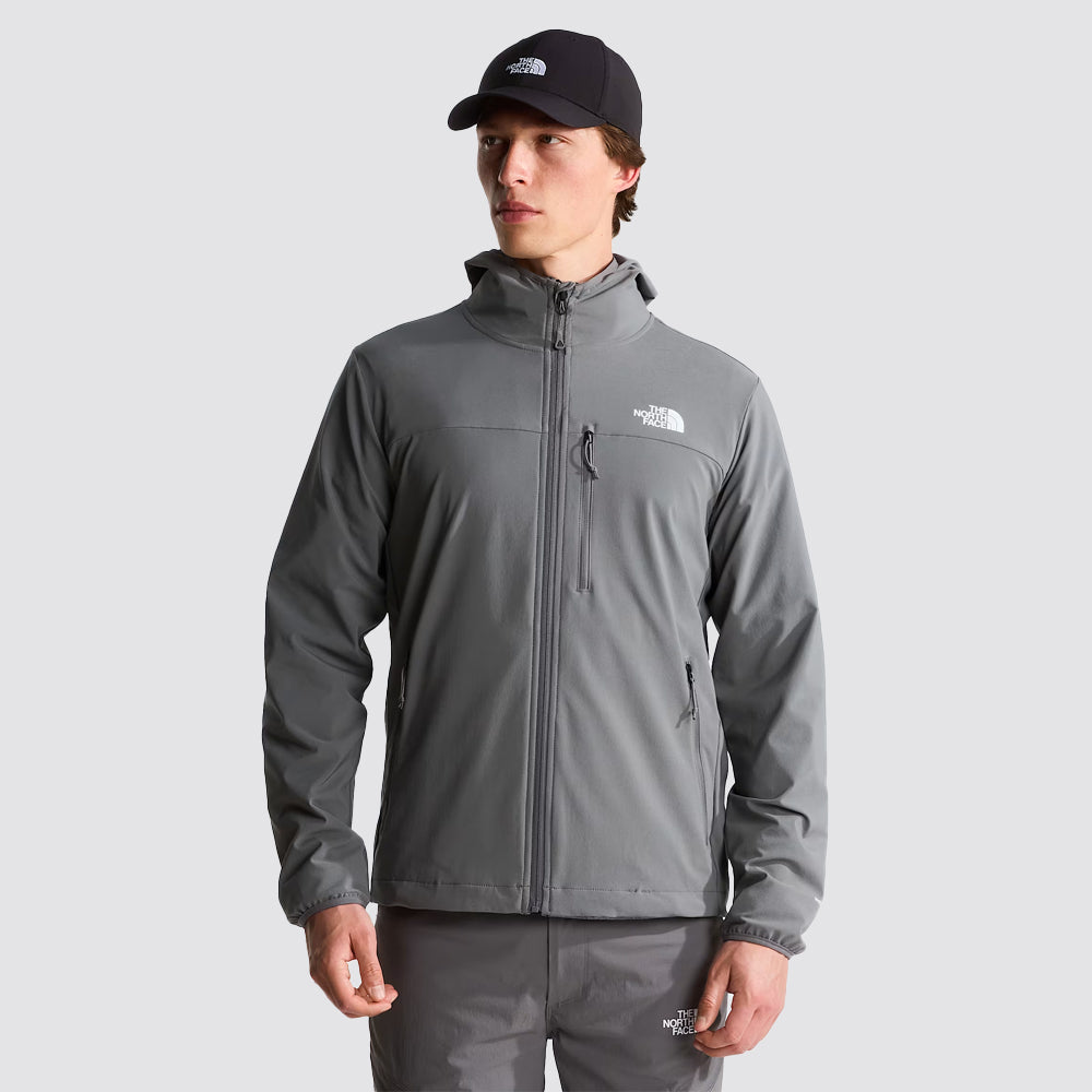 Giacca uomo the north face nimble hoodie 2 smoked pearl