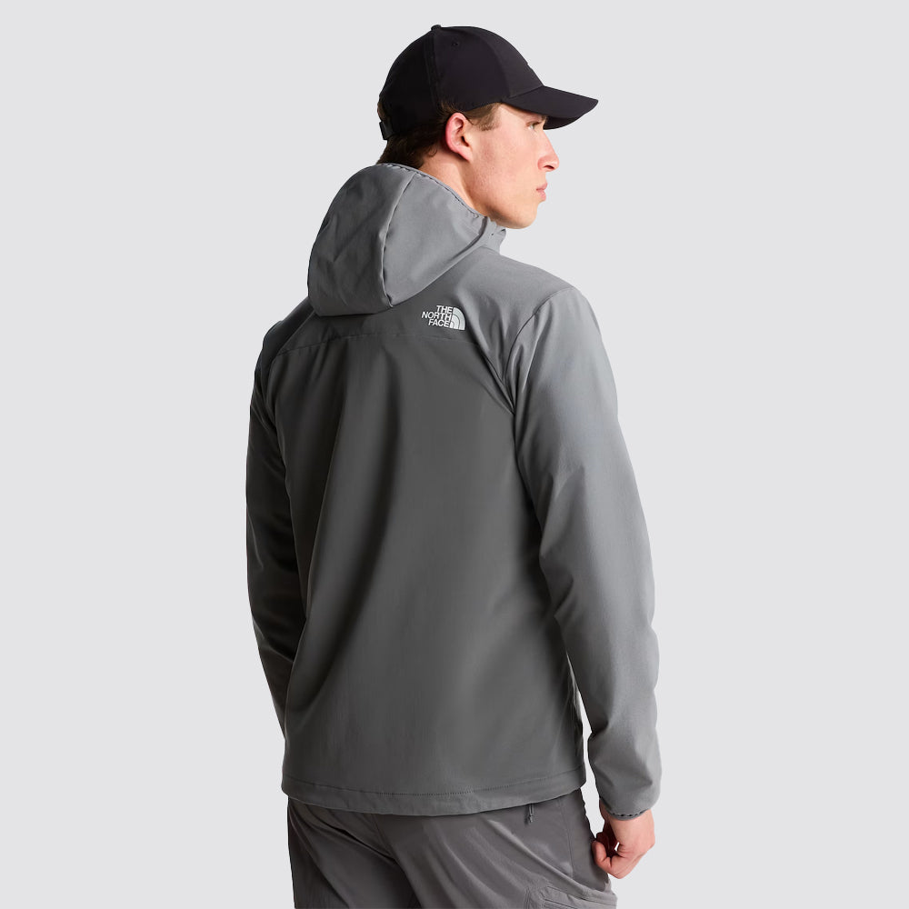 Giacca uomo the north face nimble hoodie 2 smoked pearl