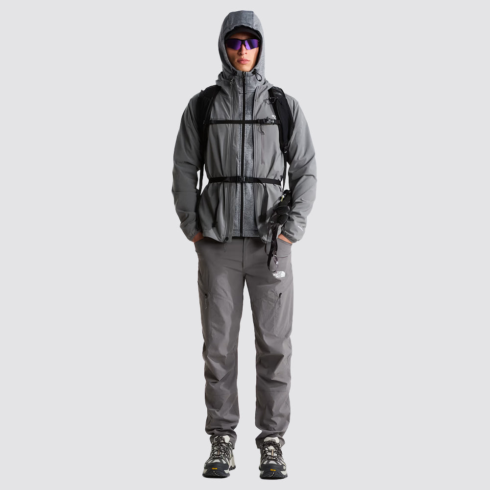 Giacca uomo the north face nimble hoodie 2 smoked pearl