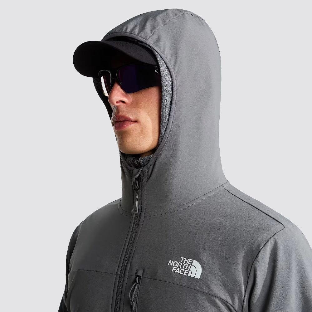 Giacca uomo the north face nimble hoodie 2 smoked pearl