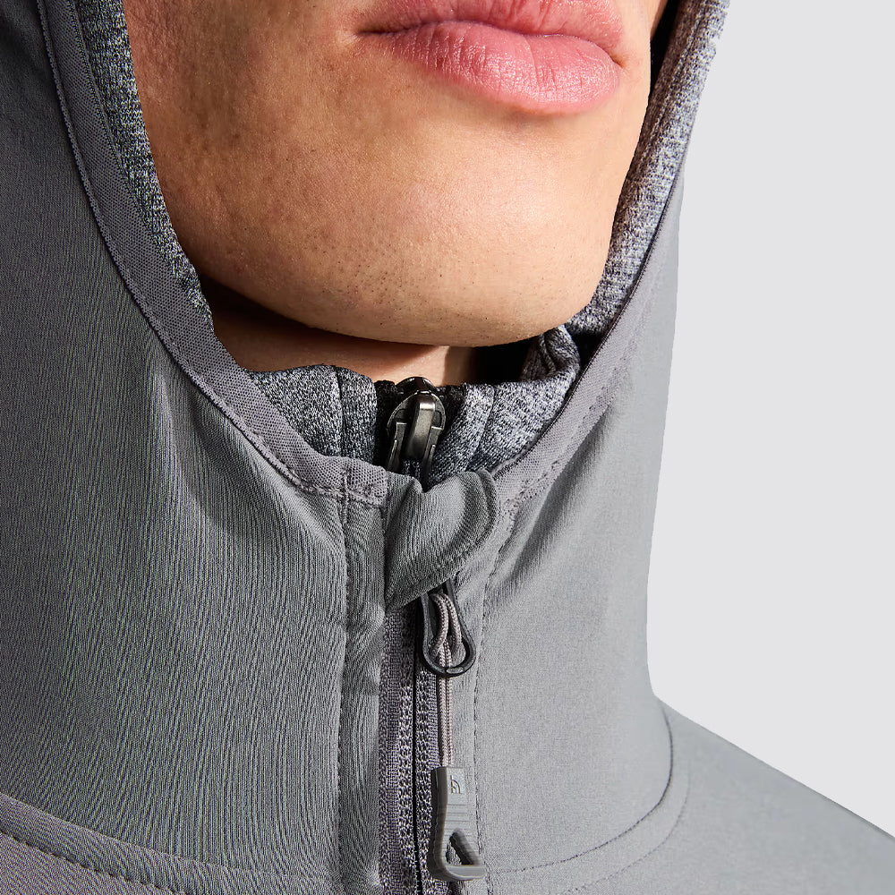 Giacca uomo the north face nimble hoodie 2 smoked pearl