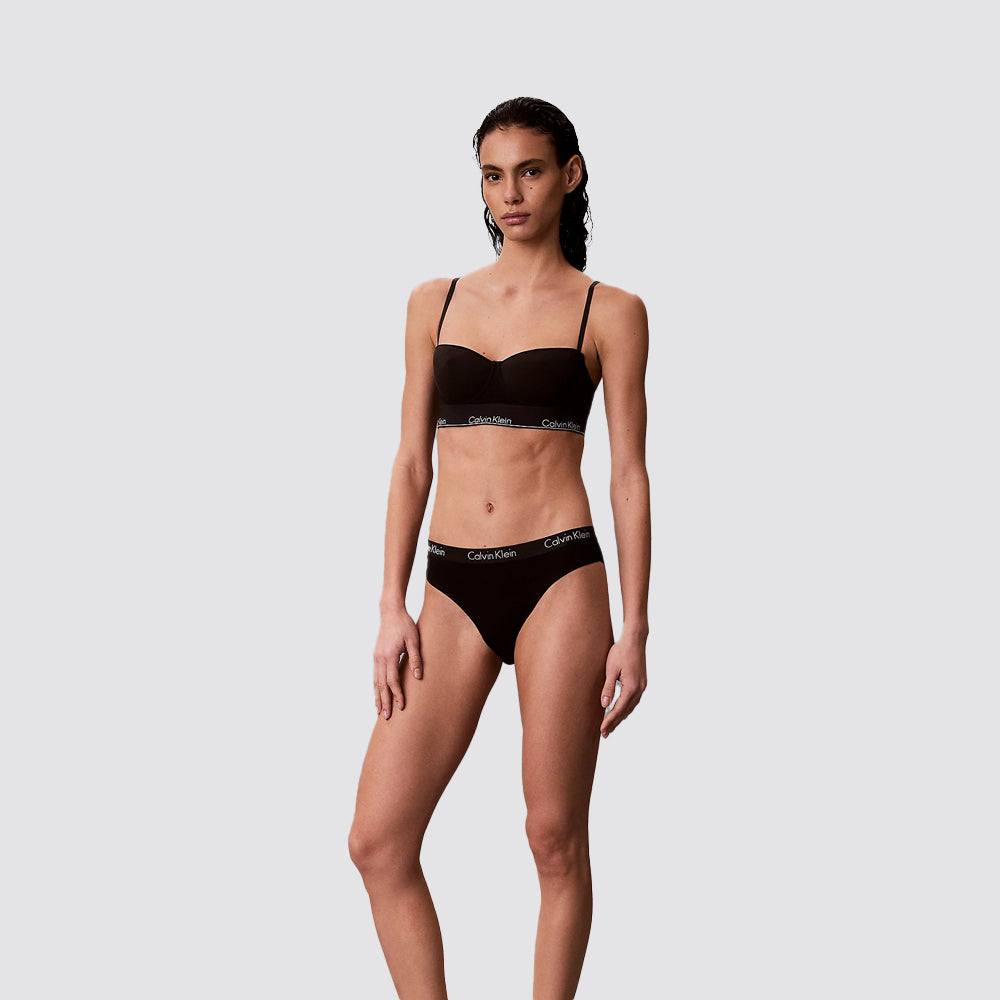 Reggiseno balconcino donna cotone modal logo