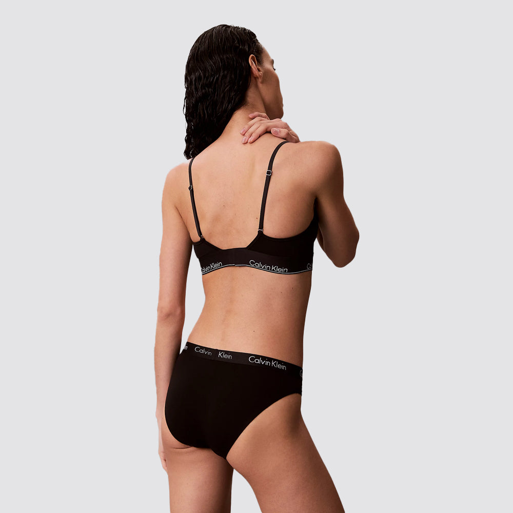 Reggiseno balconcino donna cotone modal logo