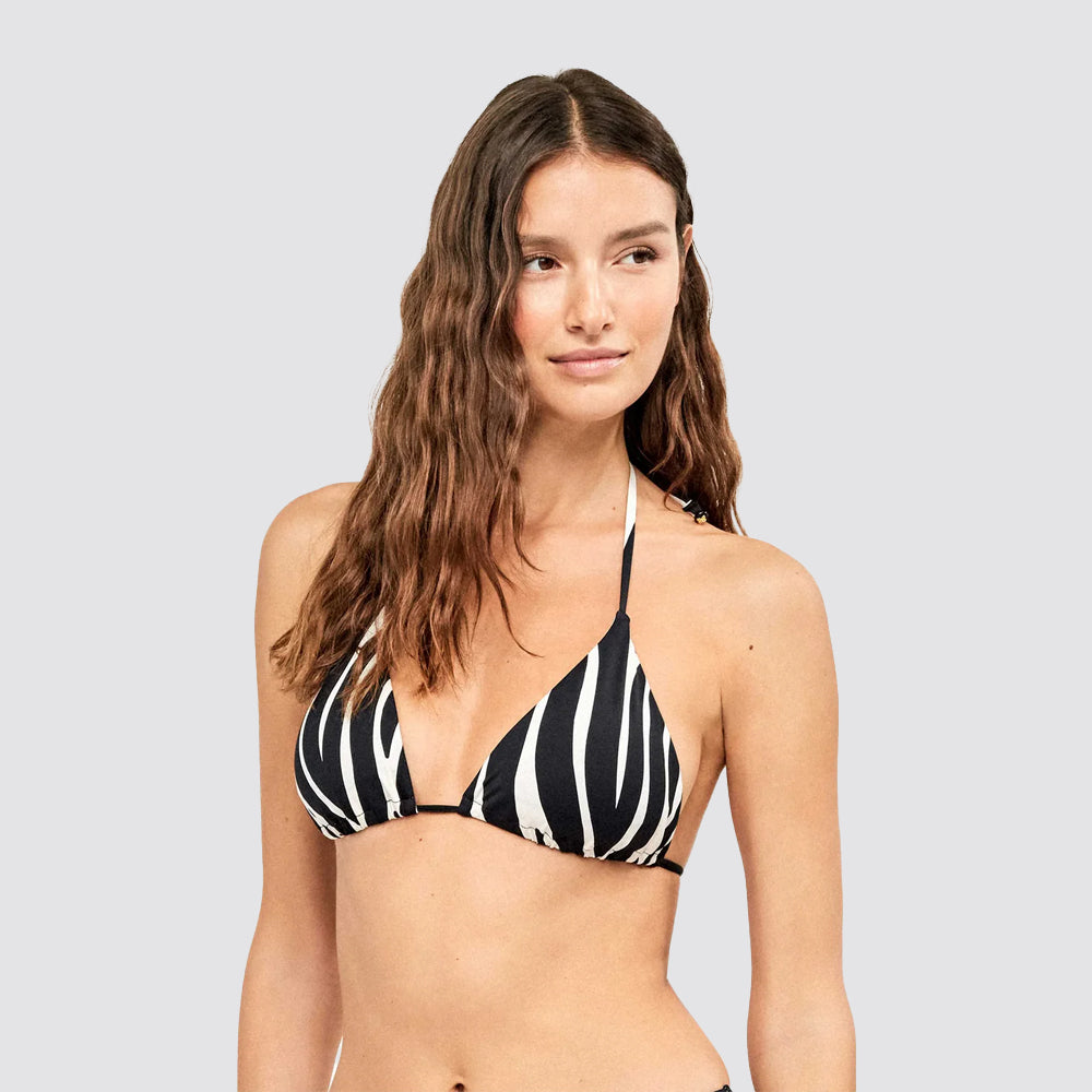 Reggiseno bikini triangolo da donna fantasia