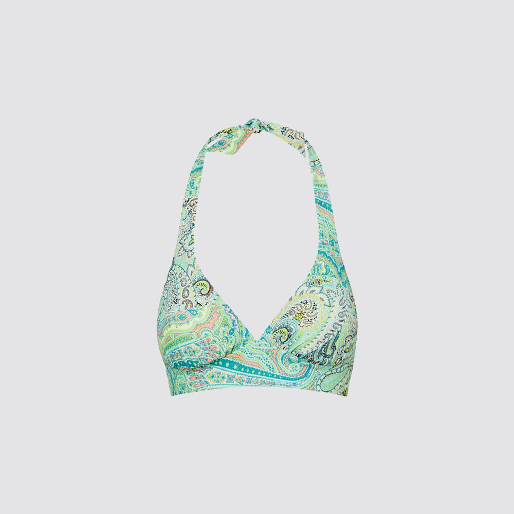 Reggiseno bikini triangolo donna con laccetti