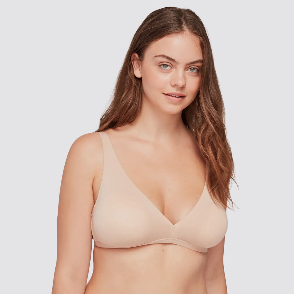Reggiseno donna gisela triangolo senza ferretto cotone
