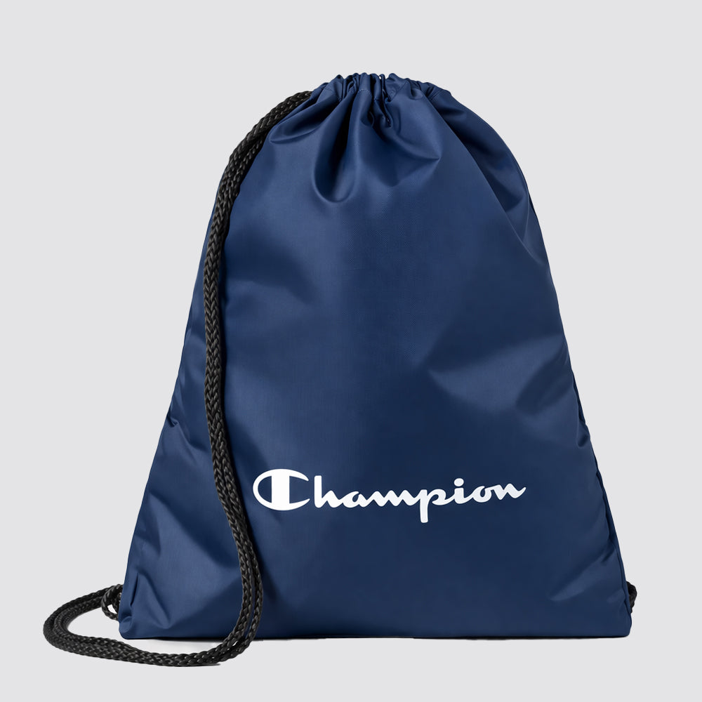 Sacca palestra unisex con coulisse e logo a contrasto