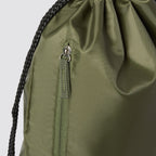 Sacca palestra unisex con coulisse e logo a contrasto