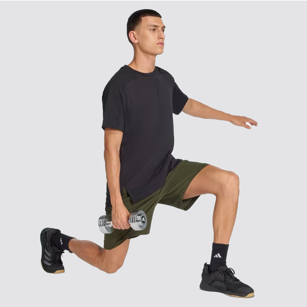 Short da allenamento train essentials woven uomo