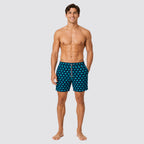 Short uomo mare stampa granchio
