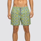 Short uomo mare stampa sardine