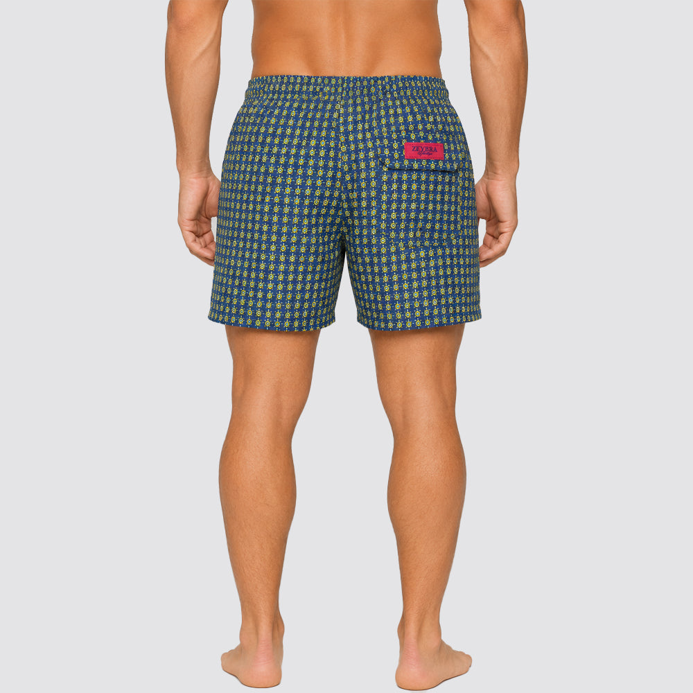 Short uomo mare stampa tartarughe