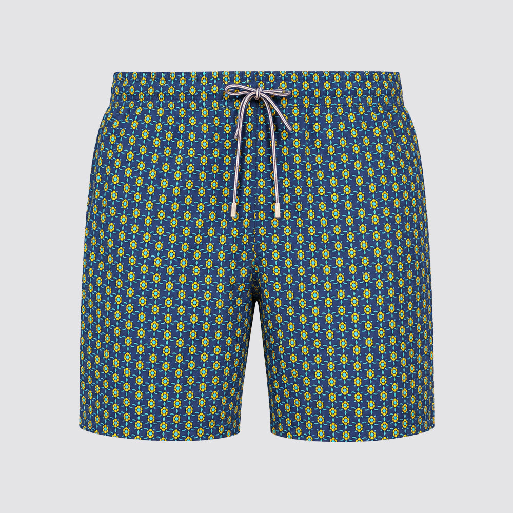 Short uomo mare stampa tartarughe