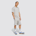 Shorts uomo cotone regular fit logo trefoil