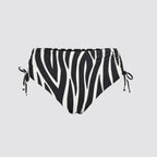 Slip bikini donna a vita alta fantasia