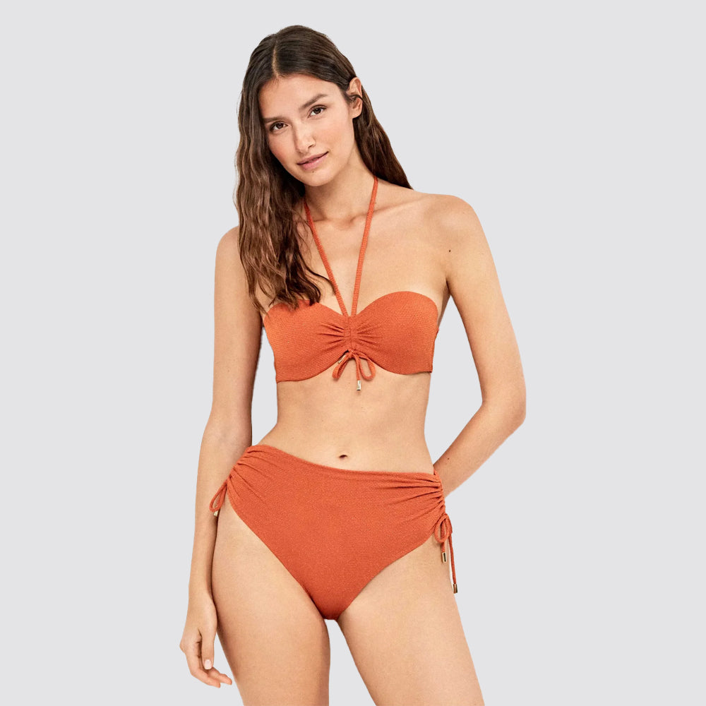 Slip bikini donna a vita alta