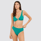 Slip bikini donna a vita alta