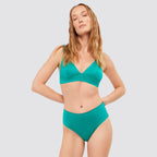 Slip bikini donna a vita alta