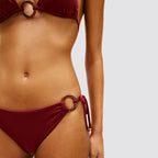 Slip bikini donna laccetti