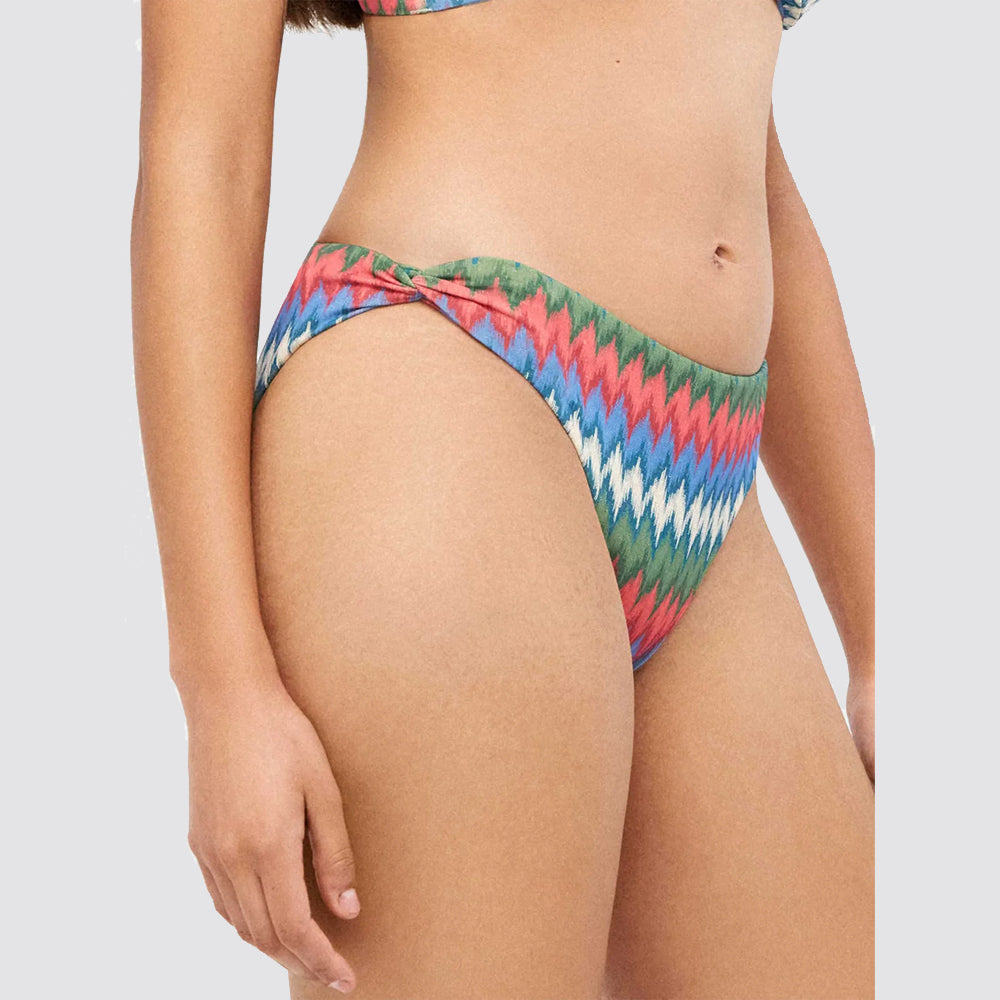 Slip bikini donna modello brasiliano fantasia