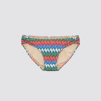 Slip bikini donna modello brasiliano fantasia