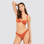 Slip bikini donna taglio a v