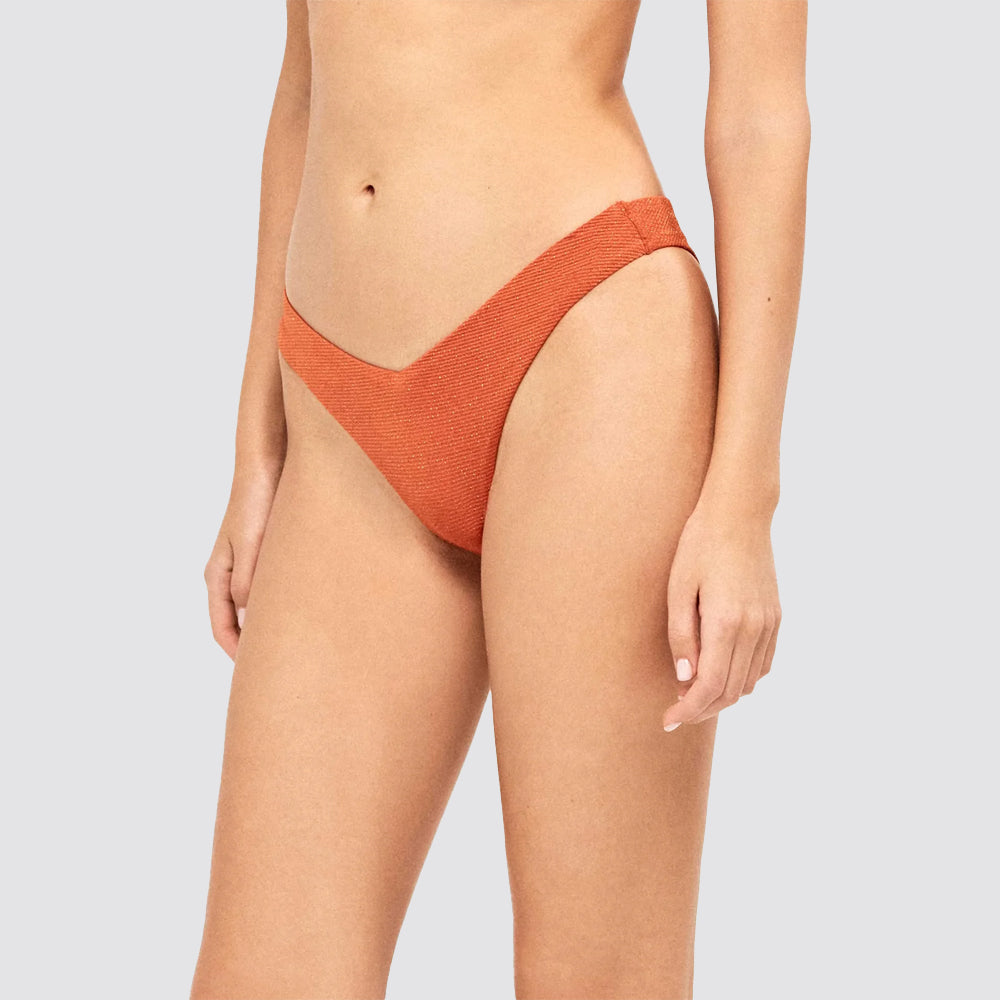 Slip bikini donna taglio a v