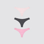 Slip brasiliana donna 3 pack taglio laser