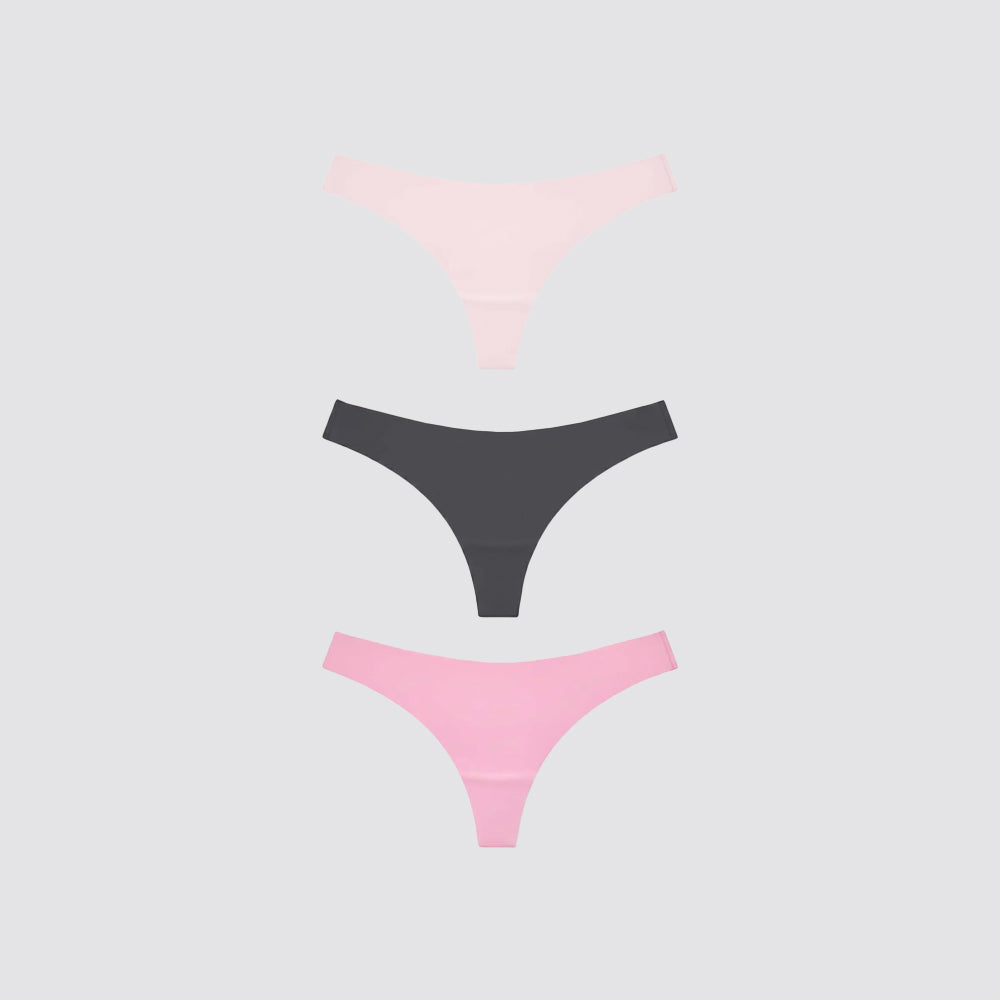 Slip brasiliana donna 3 pack taglio laser