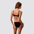 Slip donna cotone modal vita regolare logo