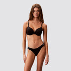Slip donna cotone modal vita regolare logo