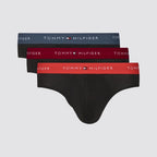 Slip uomo 3 pack cotone stretch vita elasticizzata