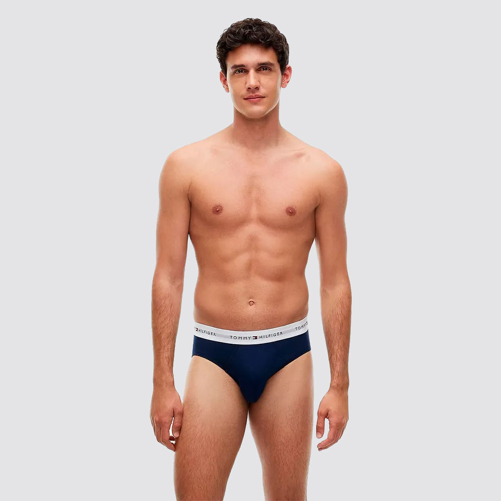Slip uomo tommy hilfiger cotton stretch 3 pack