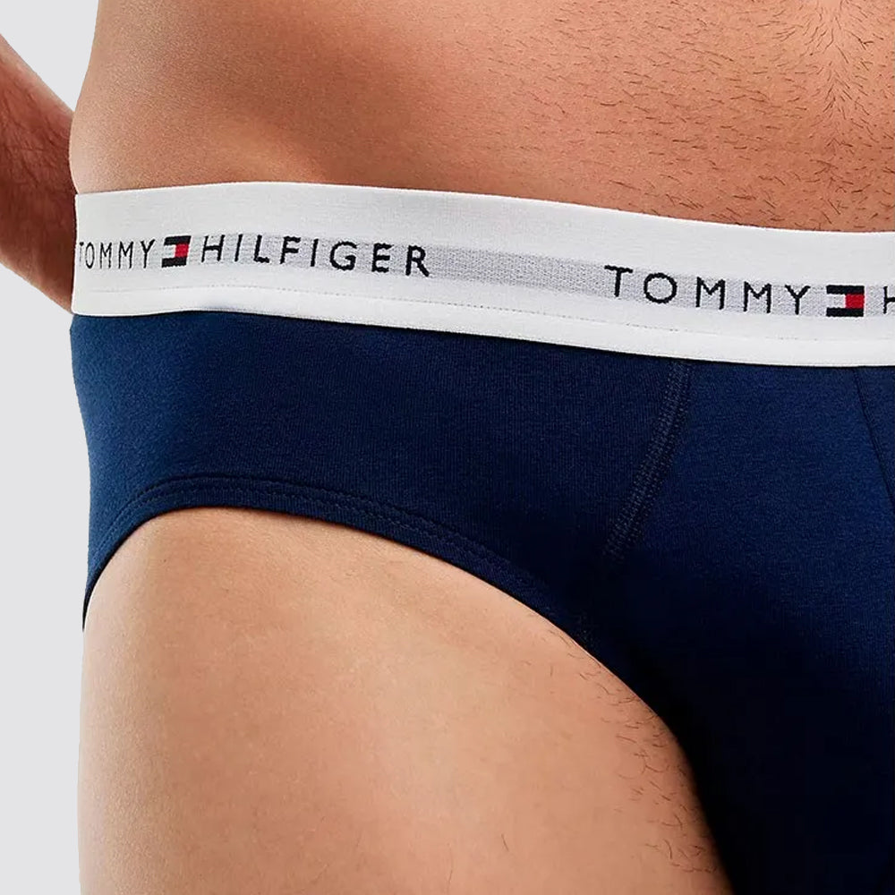 Slip uomo tommy hilfiger cotton stretch 3 pack