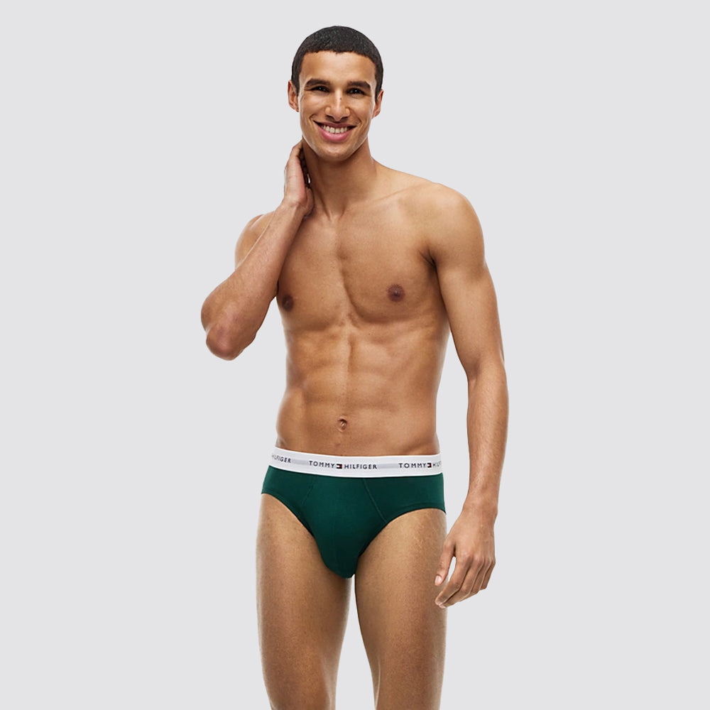 Slip uomo tommy hilfiger cotton stretch 5 pack