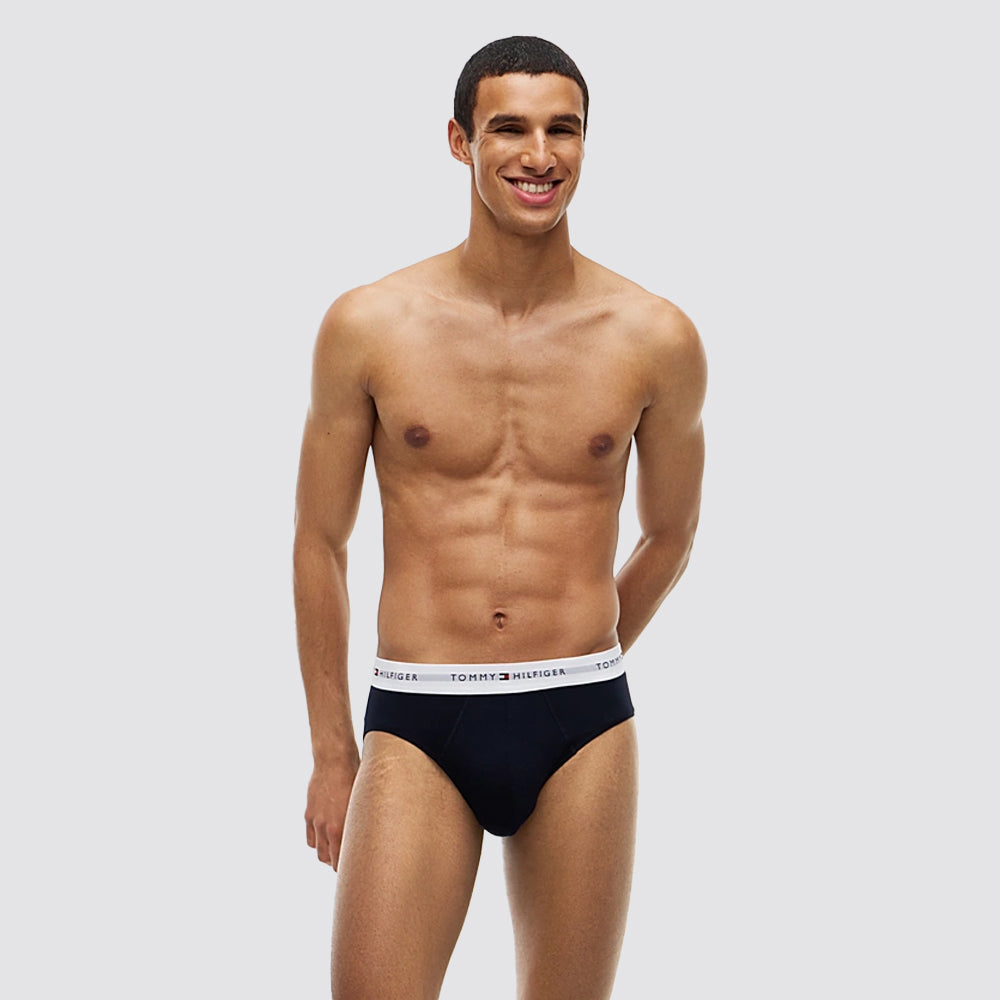 Slip uomo tommy hilfiger cotton stretch 5 pack