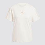 T-shirt donna con stampa animalier essentials